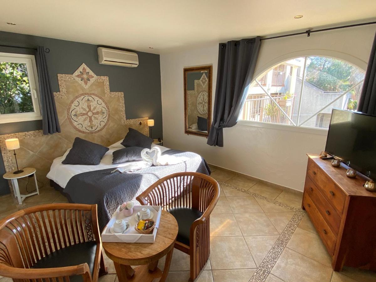 Cabestany Logis Hotel Les II Mas - Perpignan Sud מראה חיצוני תמונה