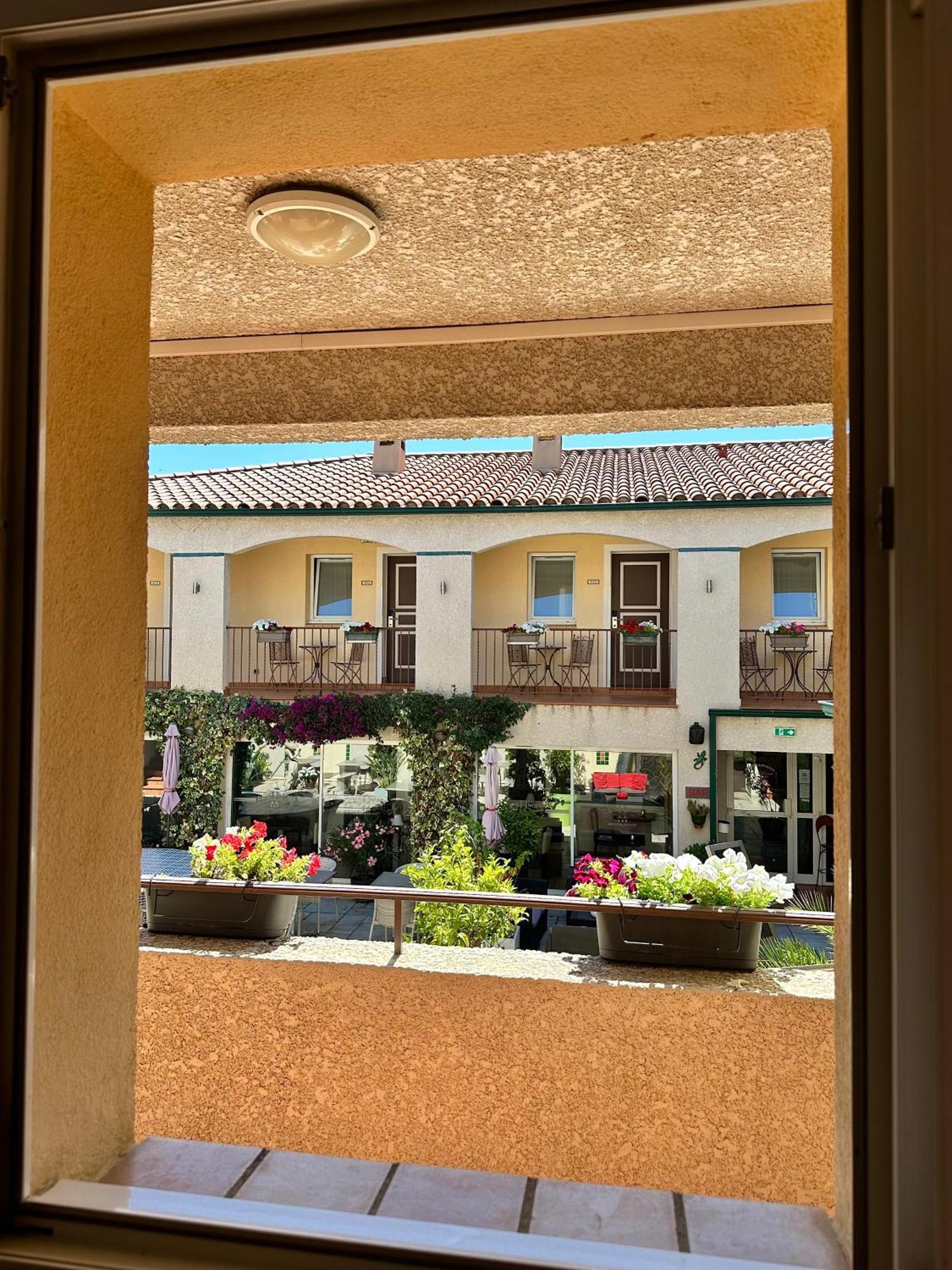 Cabestany Logis Hotel Les II Mas - Perpignan Sud מראה חיצוני תמונה