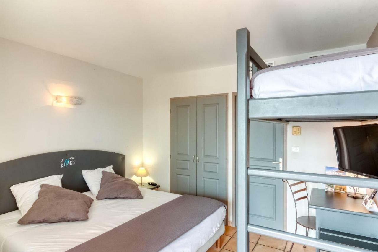 Cabestany Logis Hotel Les II Mas - Perpignan Sud מראה חיצוני תמונה