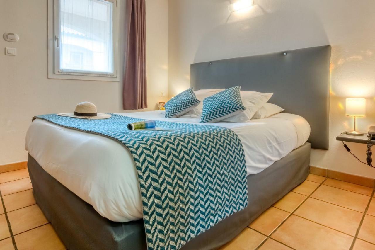 Cabestany Logis Hotel Les II Mas - Perpignan Sud מראה חיצוני תמונה