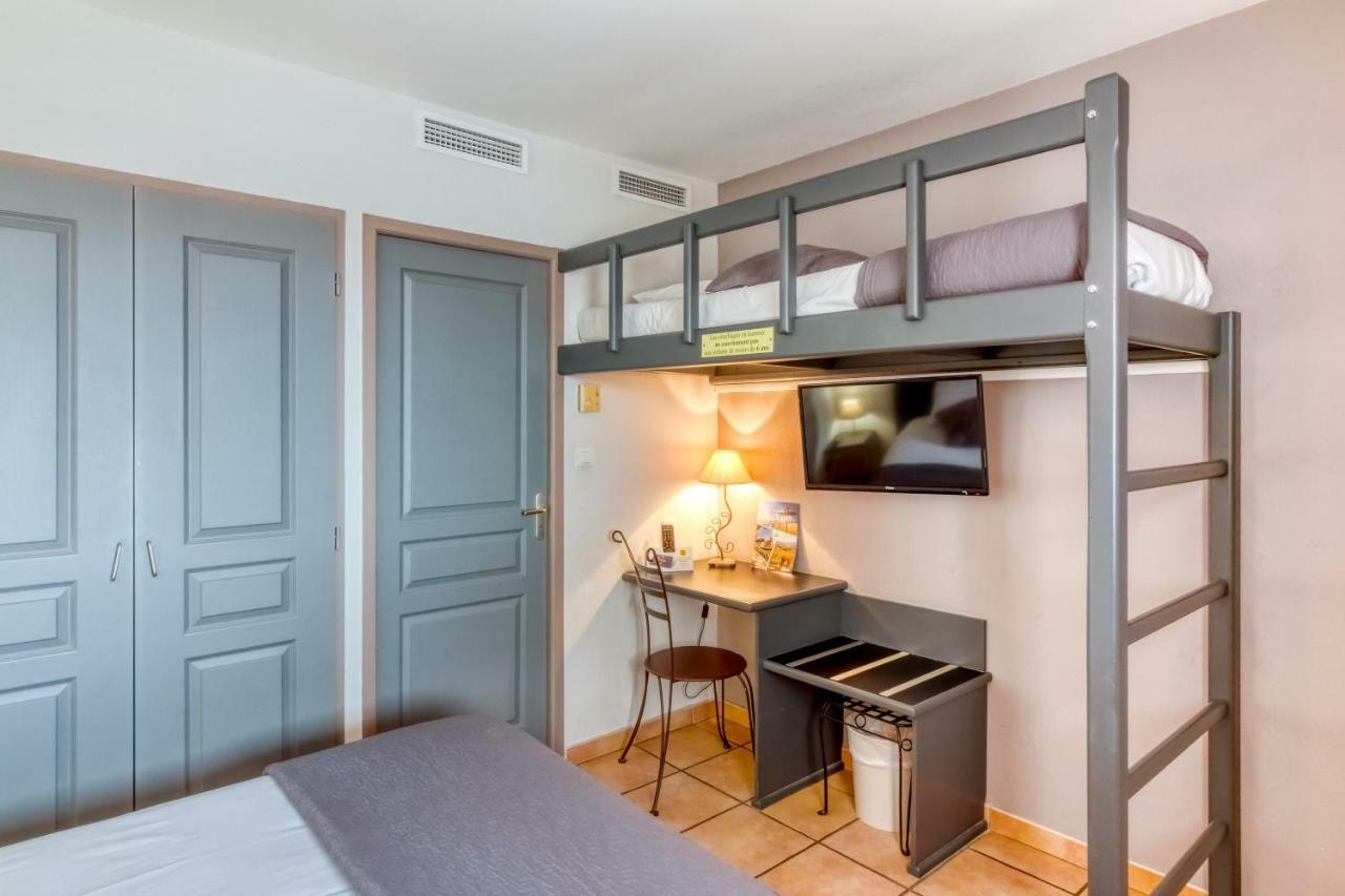 Cabestany Logis Hotel Les II Mas - Perpignan Sud מראה חיצוני תמונה